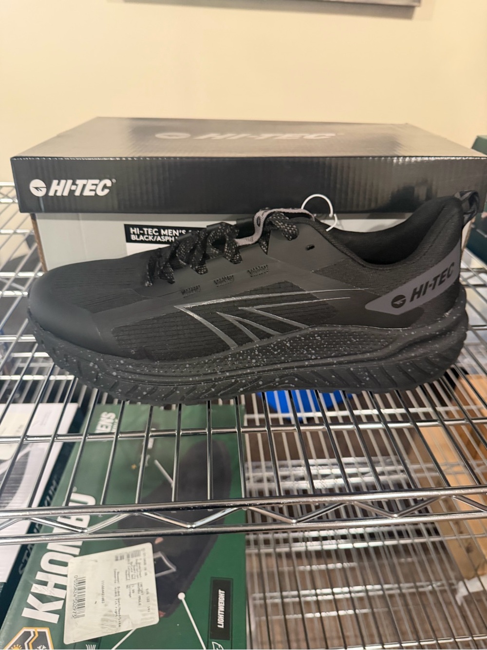 Hi-Tec Men’s Athletic Shoes Trail Hiking Sneakers Black Size 13 M US